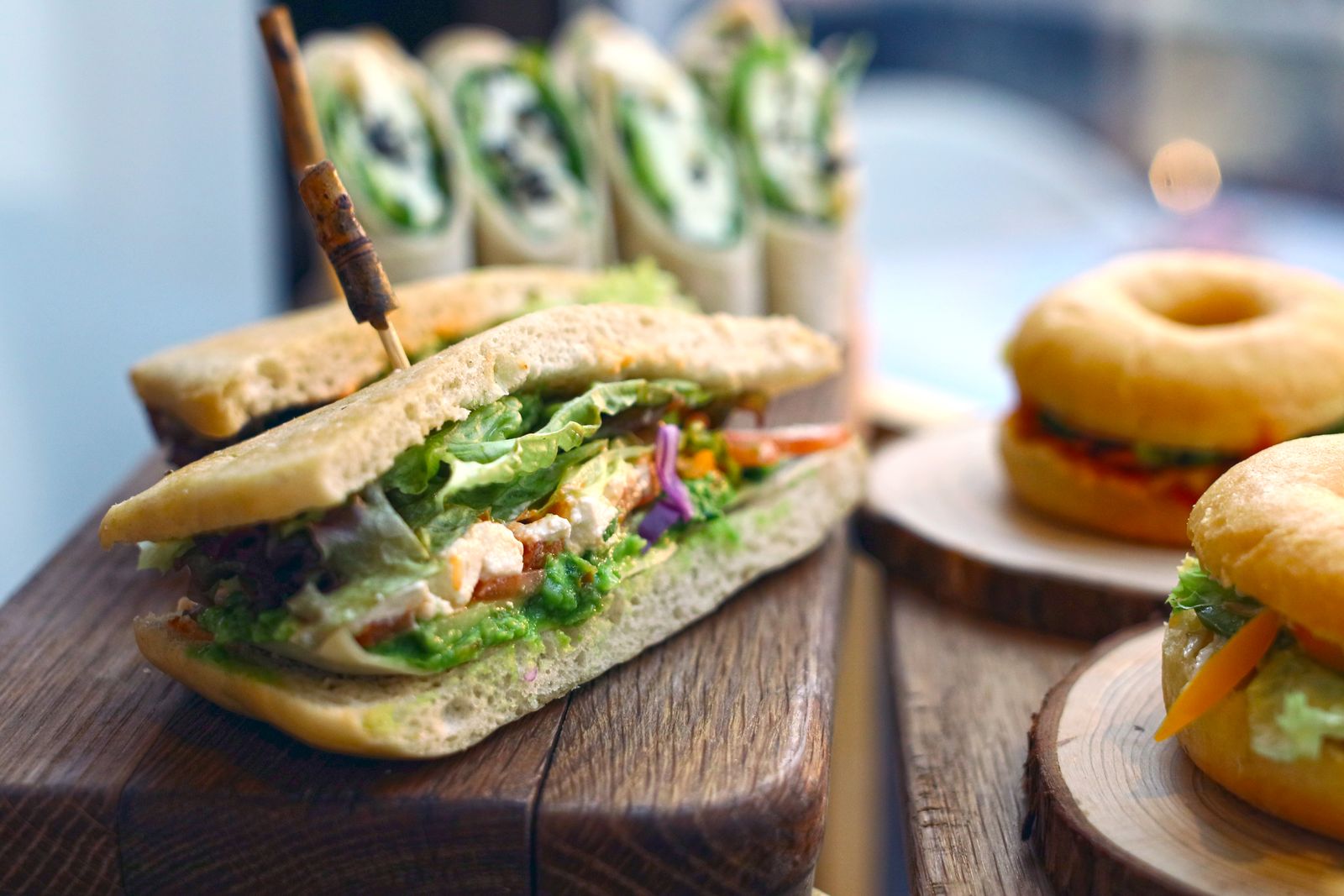 Green Stacks at Stacked Sandwich Co.